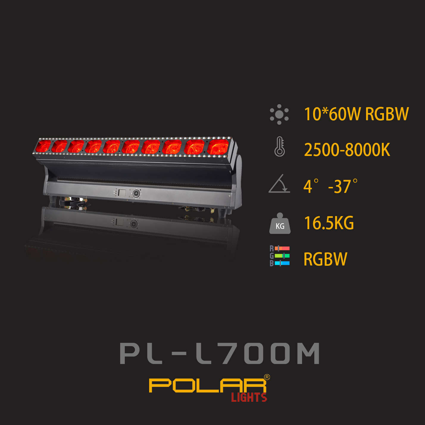 LED 10顆60W響尾蛇